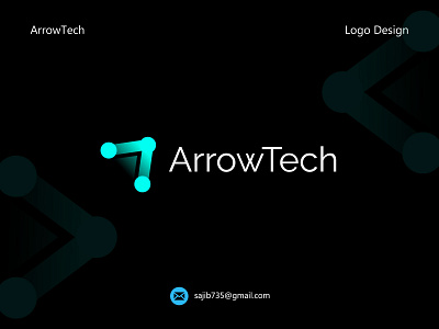 ArrowTech | Tech | Modern logo design logo logo design logo designer modern logo tech tech logo