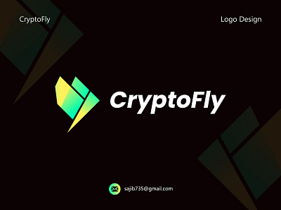 CryptoFly | Crypto | Blockchain | Tech logo design blockchain blockchain logo fly fly logo logo design logo designer modern logo money fly tech logo technology