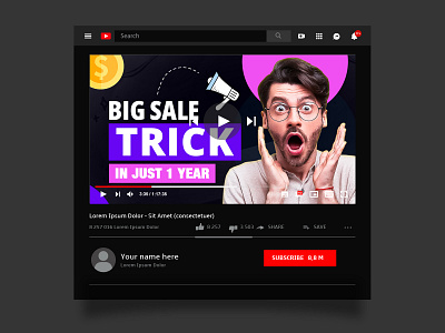 SEO | Marketing Channel Youtube Thumbnail Design