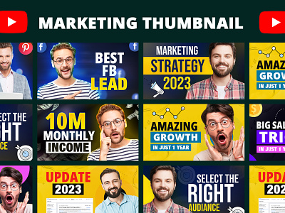 SEO | Marketing Channel Youtube Thumbnail Design