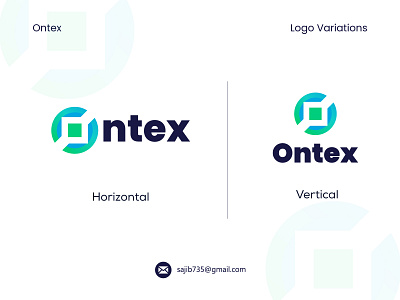 Ontex | Logo, Logo design, Tech, Crypto, Blockchain Branding logo and branding logo design logo designer tech tech logo technology