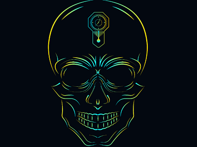 Pendulum Skull 2020design gaming icon icondesign illustration instagram logo minimal motiongraphic newdesigns type vector