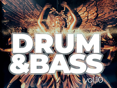 Drum Bass vol.10 album artwork album cover albumartwork albumcoverart albumdesign christoms coverart design djmixdesign freshtables