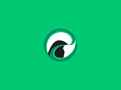 Sarang logo graph on green background branding design flatlogo green limegreen logo logo design logograph