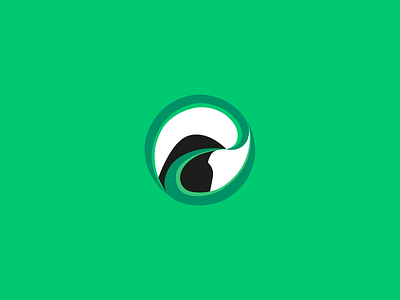 Sarang logo graph on green background