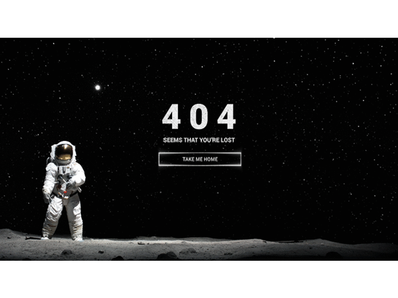 Daily UI #08 - 404 page 08 daily dailyui ui