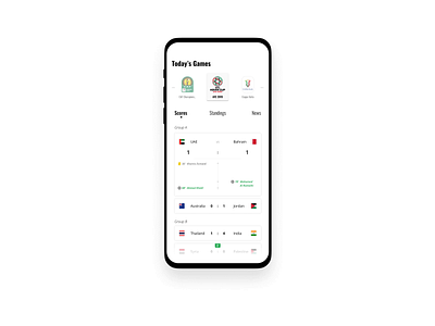 Today S Games animatio app design arabic clean ui simple ui ui ui animation ux