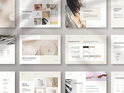 Minimal Brand Guide - Presentation Design