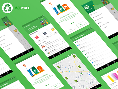 Recycle App - UI/UX Case Study