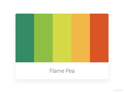 Flame Pea branding color palette color palettes colors cpalettes design illustration logo palettes vector