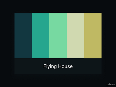 Flying House branding color palette color palettes colors cpalettes design illustration palettes typography vector
