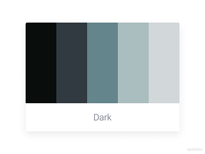 Dark animation app color palette cpalettes illustration logo typography ui ux vector website