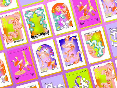SQUIGGLE DIGGLE MAXIMALIST POSTERS