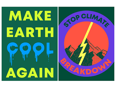 CLIMATE CHANGE Clipart Set