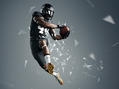 Nike Football Vapor Untouchable athlete design direction football nike particles sports style frame swoosh tech vapor