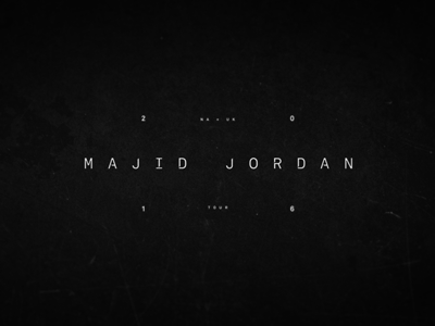 MAJID JORDAN Documentary Titles animation doc majid jordan motion opening titles ovo redbull titles toronto