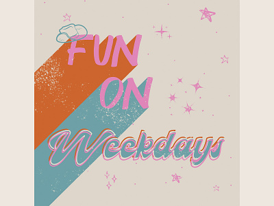 Fun On Weekdays Podcast- Logo Contest branding design graphic design logo typography ui ux