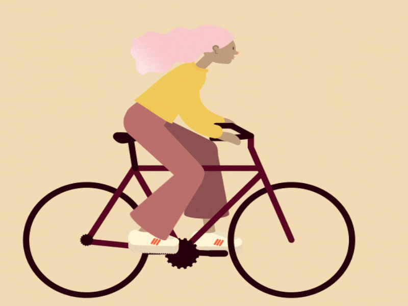 bicycle by Greta Scheing on Dribbble