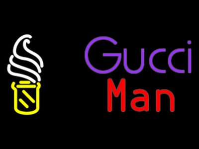 Gucci Man neon