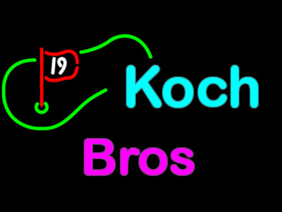 RIP Koch Bro neon