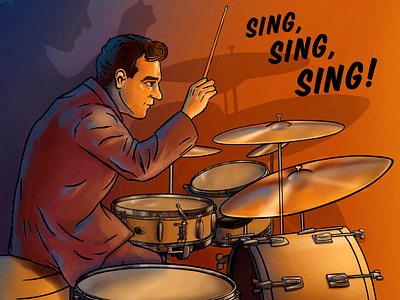 Gene Krupa Tribute - "Sing Sing Sing!"