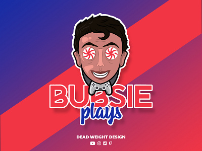 Bubsie Plays Graphic Logo branding design graphic design icon illustration logo vector