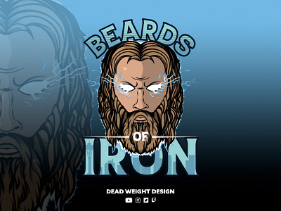 Beards of Iron Logo Design