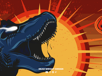 T-Rex Vector Illustration design graphic design illustration merchandise design vector vector illustration