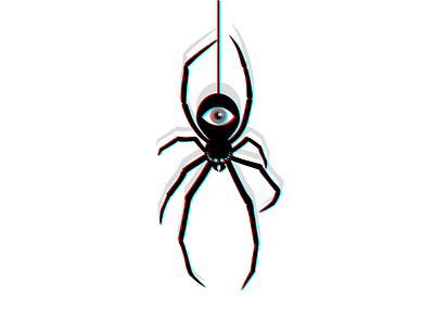 Spider affinitydesigner design flat illustration spider vector