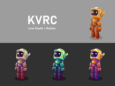 KVRC adobe illustrator design illustration kvrc robot vector