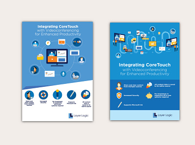 LayerLogic Infographics graphic design illustration