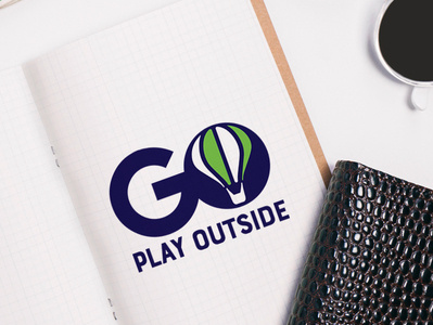 Go Play Outside Logo branding design logo