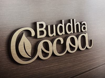 Buddha Cocoa Logo branding design logo