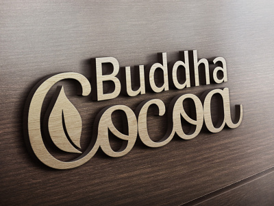 Buddha Cocoa Logo branding design logo