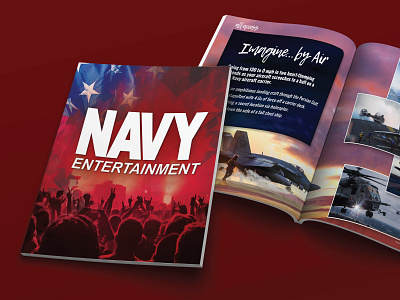 Navy Entertainment Book