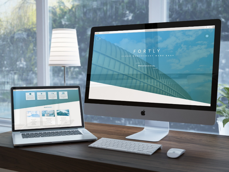 Fortly mockup sass css3 html5 webdevelopment webdesign