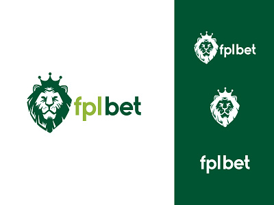 fpl bet - Logotype brand branding lion logo logodesign logotype sports logo typography vector