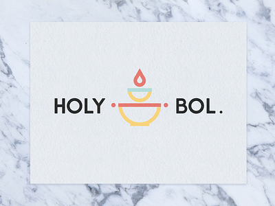 Holy Bol - restaurant branding project brand identity branding graphic design logo paris restaurant branding