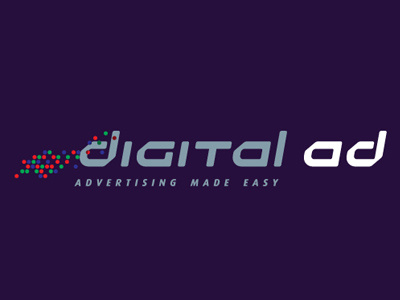 DigitalAd ad advertising billboard communicate digital logo message rgb screen typography