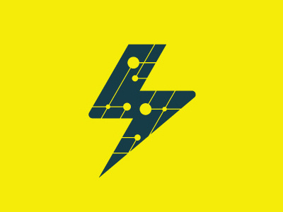 Electro logo (vignette) cabling data domotics electrical electrical engineering electro electronics installations lightning logo thunderbolt volt yellow