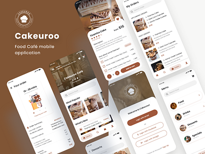 Cakeuroo (Food Cafe Delivery App)