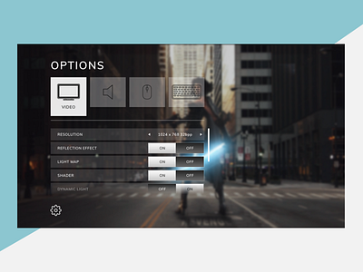 Daily UI - 007 - Settings