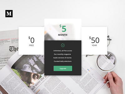 Daily UI - 030 - Pricing
