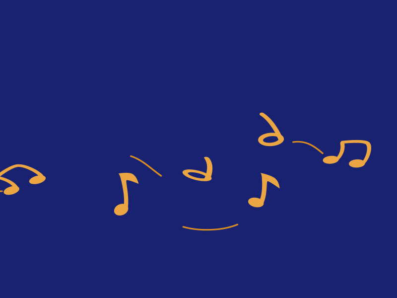 Notas Musicales aftereffects curves gif music music notes wavy