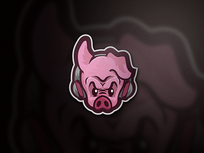 Pig Mascot Logo