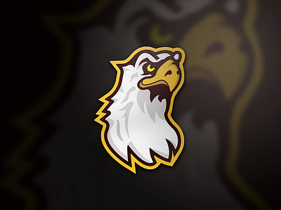 ACCM Eagle Mascot Logo branding design flat illustration logo vector