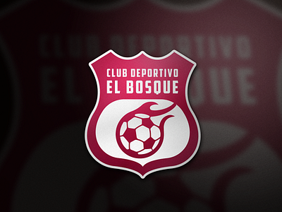 El Bosque FC branding design flat football football club football logo illustration logo vector