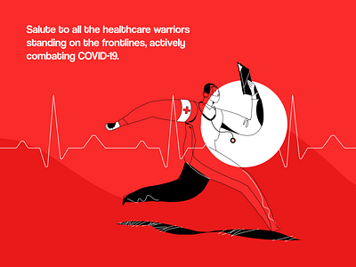Healthcare Warriors | COVID-19 coffee coronavirus covid 19 covid 19 design doctors dribbble healthcare illustration life shot vector
