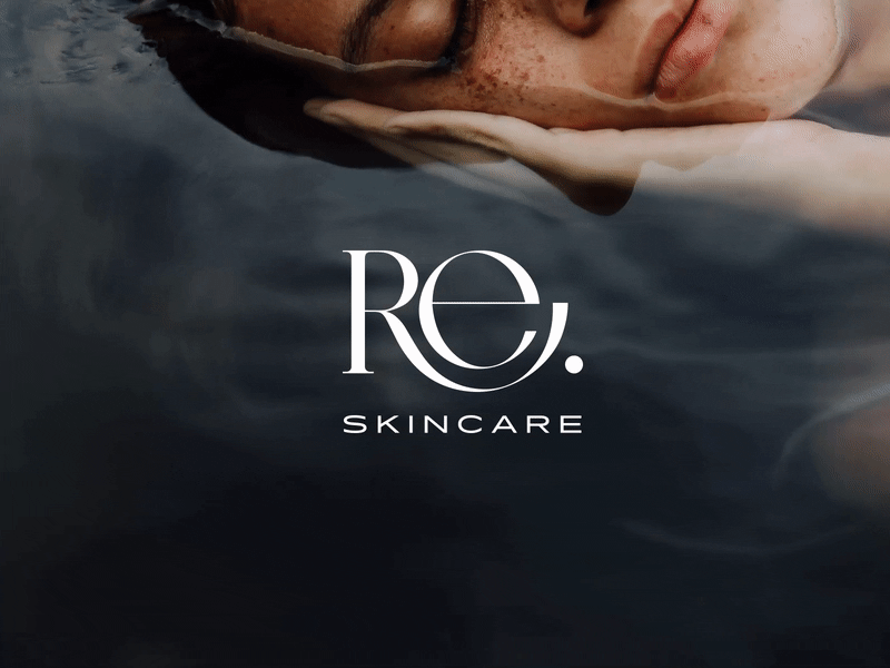 Re Skincare | Logo Design branding design icon logo logo concept logo construction logo design logotype skin care skincare typography vector