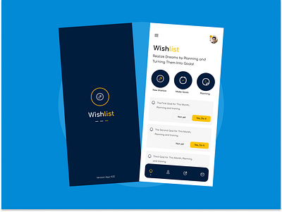 Wishlist App productdesign ui ux